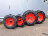 Roues, Pneus, Jantes, Barillets Jumelage Galaxy 480/70R34 + 380/70R24