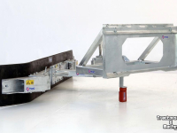 Rabot caoutchouc Qmac 210 MECH SCHUIN + HOEK BOBCAT BORD