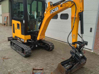 Mini pelleteuse JCB 16C-1 minigraver/minikraan/mini excavator/midikraan