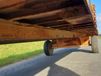 Benne agricole  Landbouw wagen / transport wagen buizen wagen