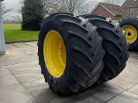 Roues, Pneus, Jantes, Barillets Jumelage Michelin 900/50R42 MachXbib John Deere