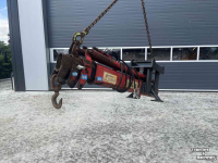 Mât de levage Palfinger S45 hydraulische hijs Jib.