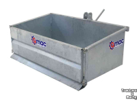 Transport godets de tracteur Qmac Trekkerbak / Transportbak / Grondbak 1.25 CAT 1