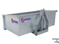 Transport godets de tracteur Qmac Trekkerbak / Transportbak / Grondbak 1.25 CAT 1