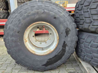 Roues, Pneus, Jantes, Barillets Jumelage Michelin 525/65R20.5 Michelin XS op 10 gaats velg 20.5R20.5