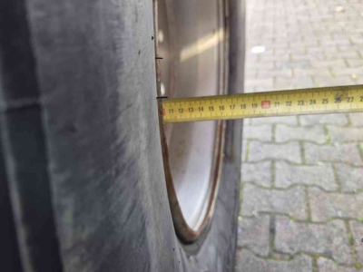 Roues, Pneus, Jantes, Barillets Jumelage Michelin 525/65R20.5 Michelin XS op 10 gaats velg 20.5R20.5