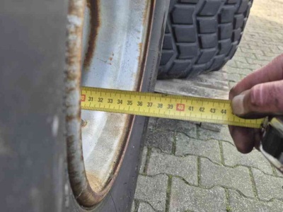 Roues, Pneus, Jantes, Barillets Jumelage Michelin 525/65R20.5 Michelin XS op 10 gaats velg 20.5R20.5