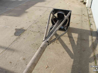 Mélangeur de lisier Hofstede 5 meter mestmixer mestroerder 500 cm mixframe 60x60 trekkende mixer
