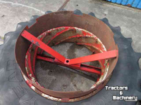 Roues, Pneus, Jantes, Barillets Jumelage Good Year 18.4R38 Dubbelwiel met spindel