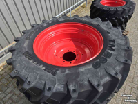 Roues, Pneus, Jantes, Barillets Jumelage Trelleborg 540/65R34  75% + 440/65R24 75%