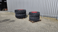 Roues, Pneus, Jantes, Barillets Jumelage Trelleborg Trelleborg 540/65R34 + 440/65R24