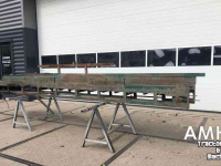 Convoyeur  5440X380 MM TRANSPORTBAND VLAKKE BAND FLAT BELT CONVEYOR BELT FLACHBAND FÖRDERBAND