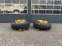 Roues, Pneus, Jantes, Barillets Jumelage John Deere Dubbellucht 16.9R38 John Deere 6200