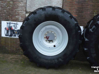 Roues, Pneus, Jantes, Barillets Jumelage Vredestein 710/70r38
