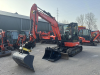 Pelles sur pneus Kubota KX060-5