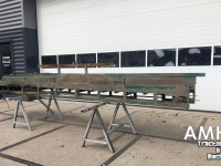 Convoyeur  Vlakke band 5440X380 TRANSPORTBAND VLAKKE BAND FLAT BELT CONVEYOR BELT FLACHBAND FÖRDERBAND