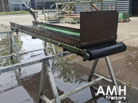 Convoyeur  3400X610 TRANSPORTBAND VLAKKE BAND FLAT BELT CONVEYOR BELT FLACHBAND FÖRDERBAND
