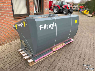 Coupe-blocs d'ensilage Flingk KHXL 1422 Kuilhapper, volumehapper, voermachines