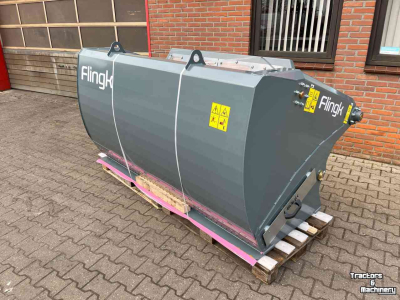 Coupe-blocs d'ensilage Flingk KHXL 1422 Kuilhapper, volumehapper, voermachines