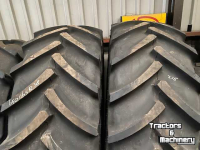 Roues, Pneus, Jantes, Barillets Jumelage  650/65R38 Mitas wielen set Valtra