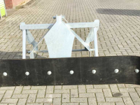 Rabots à lisier S&H Rubberschuif 3 m / Modderschuif / Wegenschuif