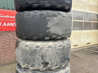 Roues, Pneus, Jantes, Barillets Jumelage  4 Banden 24x20.5
