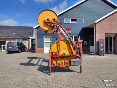Distributeur à tuyau flexible trainé Schouten Cobra DH190 dubbel slanghaspel