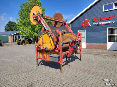 Distributeur à tuyau flexible trainé Schouten Cobra DH190 dubbel slanghaspel