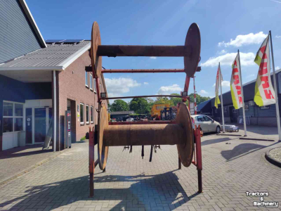 Distributeur à tuyau flexible trainé Schouten Cobra DH190 dubbel slanghaspel