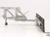 Pousse fourrage à pneu Qmac 240 MECH SCHUIN EURO