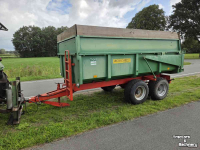 Benne agricole Agromet 7 tons Agromet T041 kipper zgan
