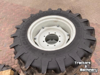 Roues, Pneus, Jantes, Barillets Jumelage Michelin 13,6 R24 verstelbare velg (nieuw)