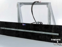 Rabot caoutchouc Qmac Modulaire schuifbalk met rubbermat