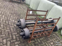 Nouvelles pièces diverse Jako FAD assen , 130-120-90-70mm vierkant NIEUW