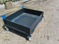 Autres matériel de convoyage et accessoires KMK Stof opvangbak tbv borstelmachine 80cm.