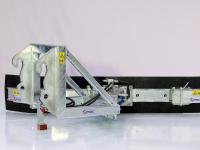Panneau coulissant de fourrage Qmac Rabot caoutchouc pour alimentation avec montage JCB