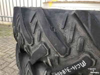 Roues, Pneus, Jantes, Barillets Jumelage Kleber 15.5 R38 Super50