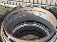 Roues, Pneus, Jantes, Barillets Jumelage Kleber 15.5 R38 Super50 dubbellucht