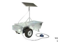Auge à l‘énergie solaire Qmac Zonnedrinkbak / Drinkwaterbak / Veedrinkbak 900 LITER 100 WATT op zonne energie