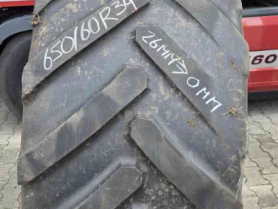 Roues, Pneus, Jantes, Barillets Jumelage Michelin IF650/60R34 Axiobib enkele band 26mm