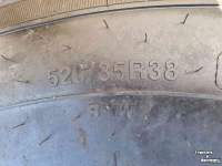 Roues, Pneus, Jantes, Barillets Jumelage Alliance 520/85R38 & 420/70R28 ploegbanden