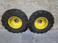 Roues, Pneus, Jantes, Barillets Jumelage  Pirelli 420/85R24 (16,9R24) Voorwielen John Deere