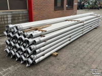 Tuyaux d‘irrigation Humet Beregeningsbuis Humet 4'' Aluminium buis diversen
