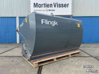 Coupe-blocs d'ensilage Flingk KHXL 1724 met JCB Q-Fit