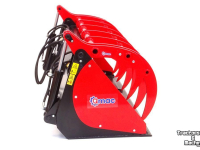 Benne à grappin / Fourche à grappin Qmac PELIKAANBAK 2.00M STD. MET EURO