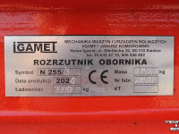 Epandeur de fumier Agromet Igamet NT255/3 stalmeststrooier mestverspreider ruige mest strooier