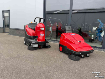 Balayeuses et balayeuses aspirantes M-Sweep Veegmachines