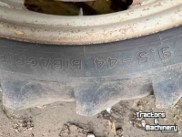 Roues, Pneus, Jantes, Barillets Jumelage Michelin 9.5 - 44 Bipagrip