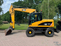Pelles sur pneus Caterpillar m313d Mobiele kraan
