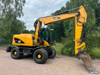 Pelles sur pneus Caterpillar m313d Mobiele kraan